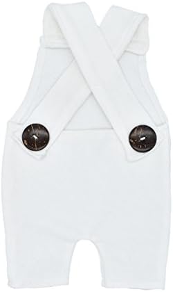 TZCX Newborn Costume Romper with Buttons and Picture Props