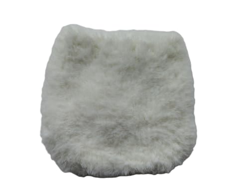Handmade Newborn Photography Props Mink Wool Shorts White
