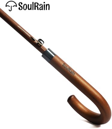 SoulRain 48 Arc Classic Wood Handle Umbrella