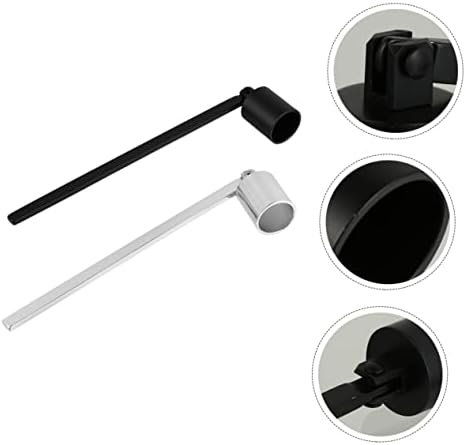 HOLIDYOYO 2pcs Candle Snuffer and Wick Trimmer Set