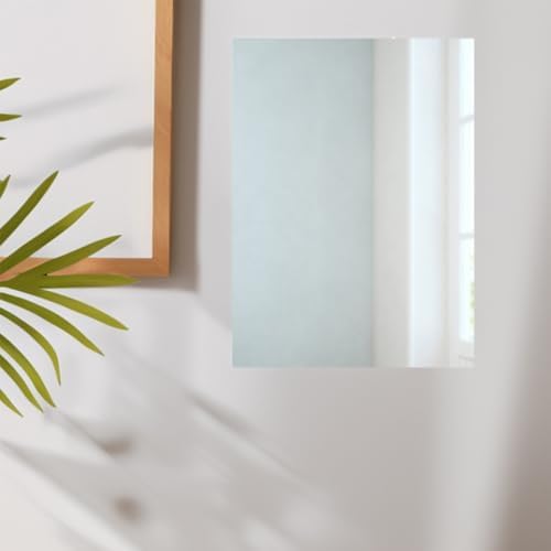 FOMIYES Self Adhesive Mirror Sheets for Bedroom Bathroom Gym