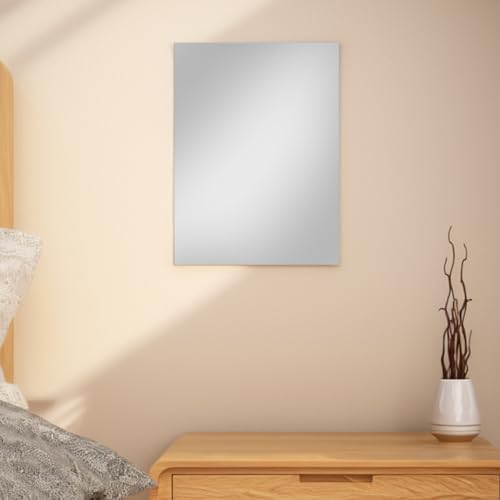 FOMIYES Self Adhesive Mirror Sheets for Bedroom Bathroom Gym