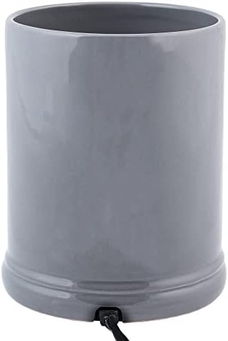 God Bless This Home with Love Grey Stoneware Candle Warmer