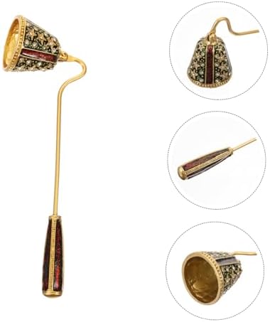 Alipis Star Design Rhinestone Candle Snuffer