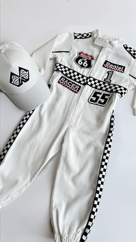 Handmade Race Car Driver Costume for Toddlers 1