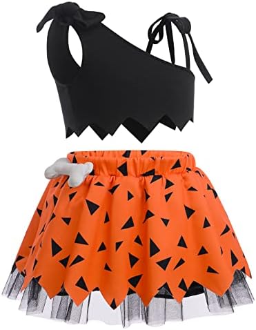 IDOPIP Stone Age Caveman Costume for Kids 6M-6T
