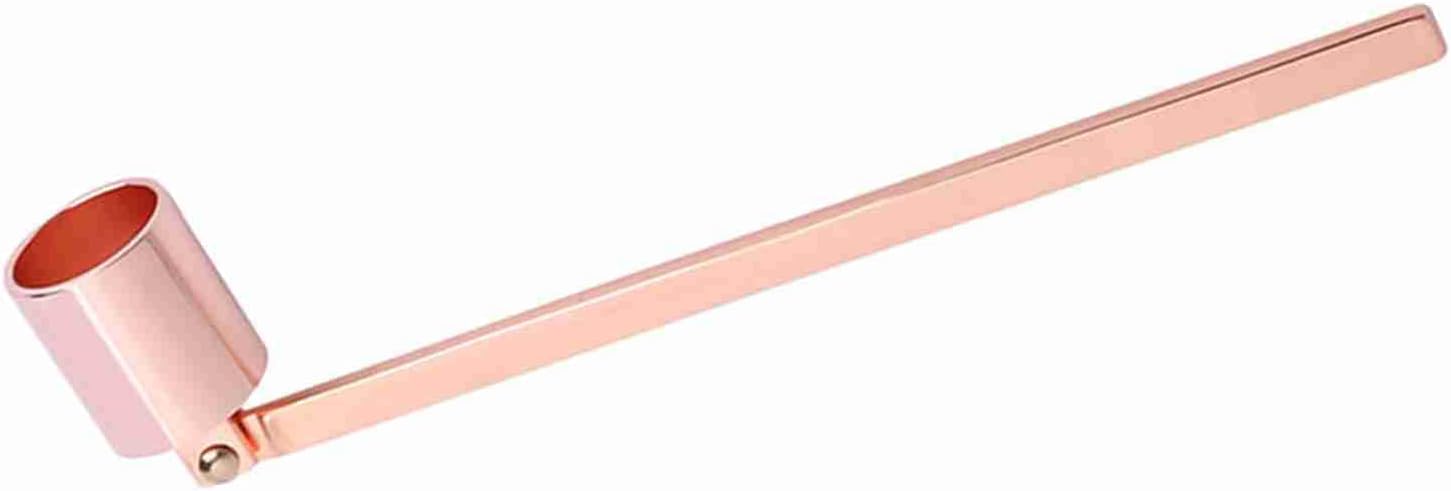 Walfront Rose Gold Candle Snuffer Wick Trimmer 1