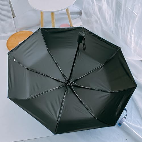 Cute Cartoon Folding UV Umbrella for Rain and Wind