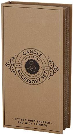 Santa Barbara Design Studio Candle Accessories Gift Kit 2-Pieces Black