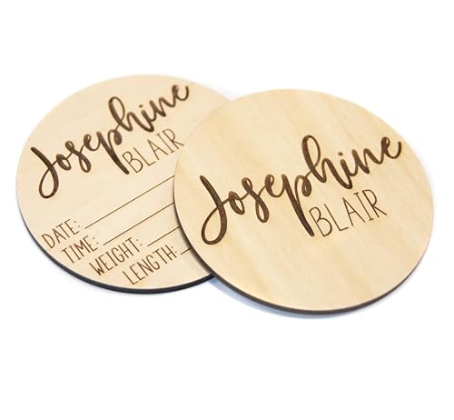 Double Sided Newborn Announcement Sign for Hospital 1
