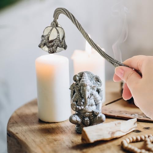 Alipis Retro Metal Candle Snuffer Holder