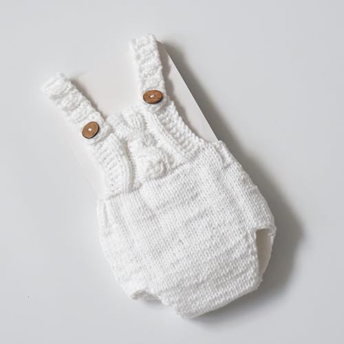 Zeroest Newborn Baby Photography Crochet Romper Set