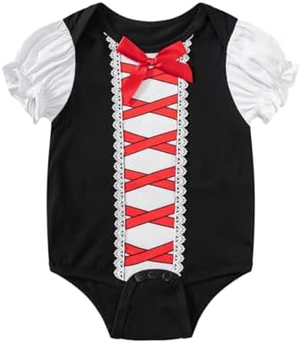 IWALUE Infant Girl Little Red Riding Hood Costume Set