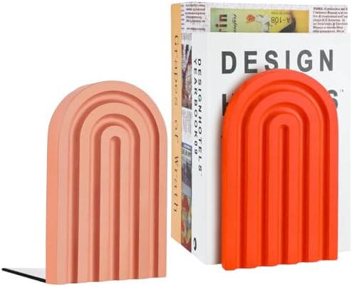 Harloon Rainbow Boho Bookends 5x4x3 Inch