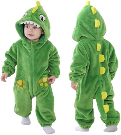 TONWHAR Baby Halloween Dinosaur Costume Set