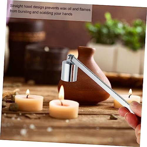 HOLIDYOYO 2pcs Candle Snuffer and Wick Trimmer Set