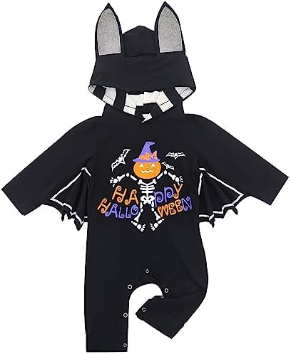 Zusnxaxe Newborn Baby Astronaut Bat Costume Outfit