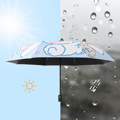 Rondlaho Cartoon Cinna Dog Folding Umbrella 1