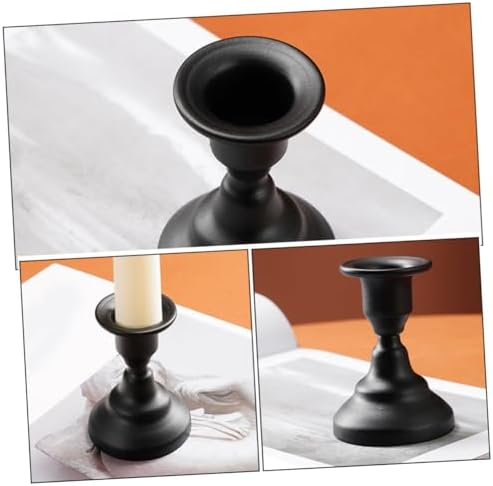 STOBAZA Retro Metal Candlestick Holder for Home Decor 1