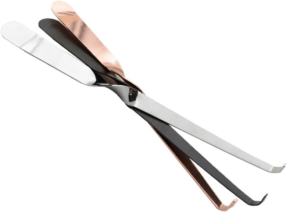 Mollensiuer 3-Pack Candle Wick Dippers - Snuffers Black Silver Rose Gold