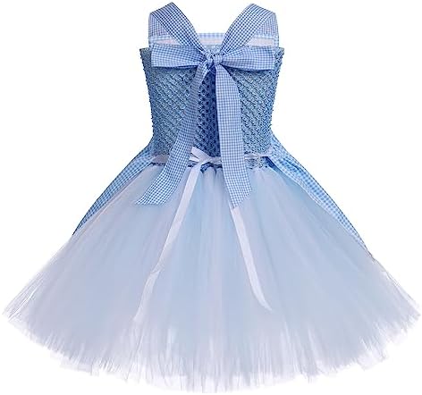 OBEEII Kids Girls Halloween Tutu Dress with Headband