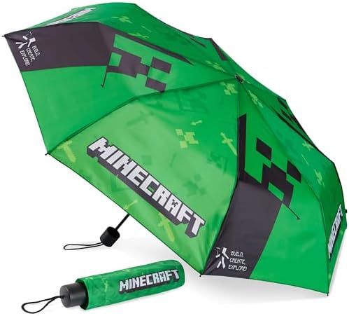 Minecraft Folding Umbrella for Kids and Teens 1