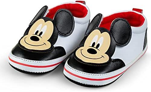 Disney Mickey Mouse Infant Shoes - Velcro Closure Size 12-24 Months