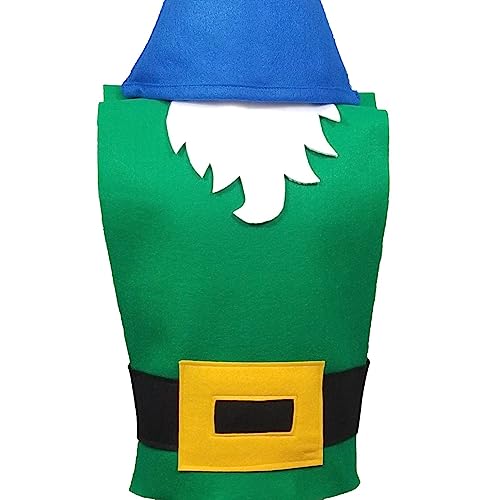 Green and Blue Gnome Costume Set - Kids Adults