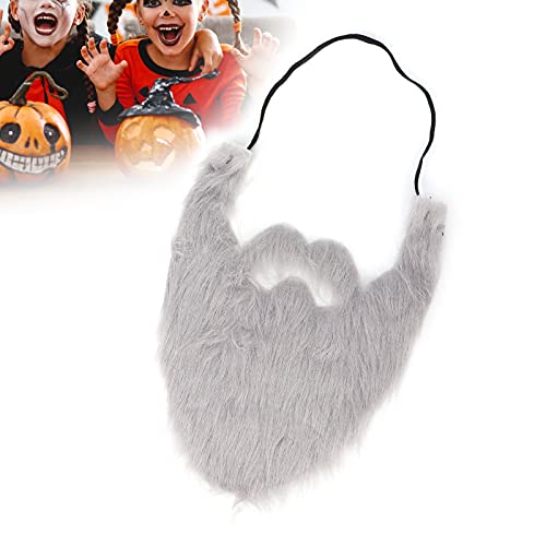 Yosoo Grey Beard Funny Costume Facial Hair
