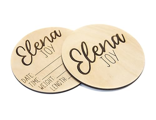Double Sided Newborn Announcement Sign for Hospital