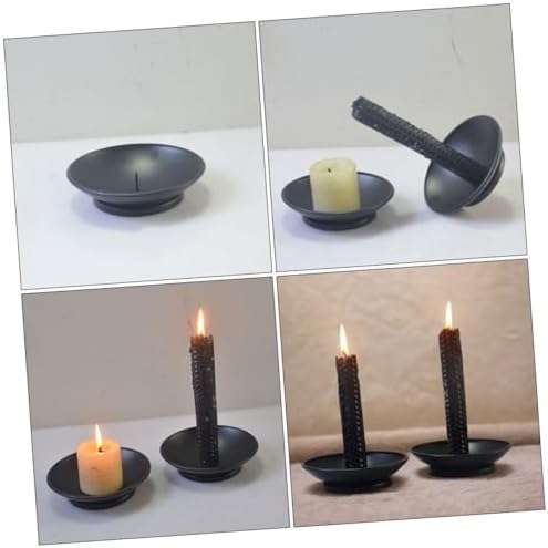 Gothic Metal Candlestick Holder for Centerpiece