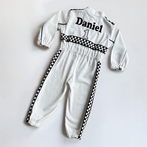 Handmade Race Car Driver Costume for Toddlers 1