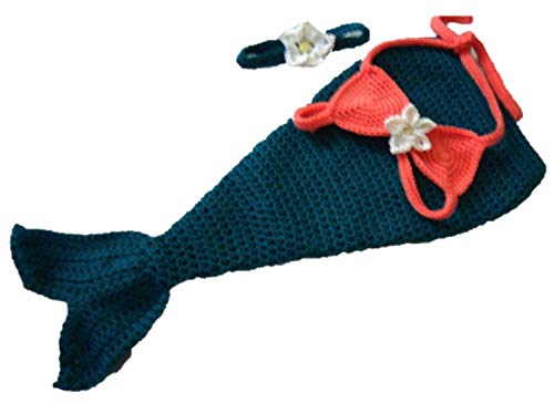Baby Mermaid Costume for Newborn to 12 Months 1