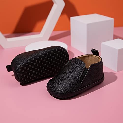 Meckior Soft Sole Baby Canvas Shoes for Newborns and Toddlers