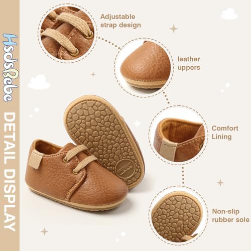 HsdsBebe Oxford Shoes for Baby Boys Girls