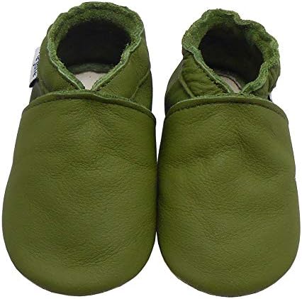 Mejale Soft Leather Baby Shoes for Crawlers and Walkers