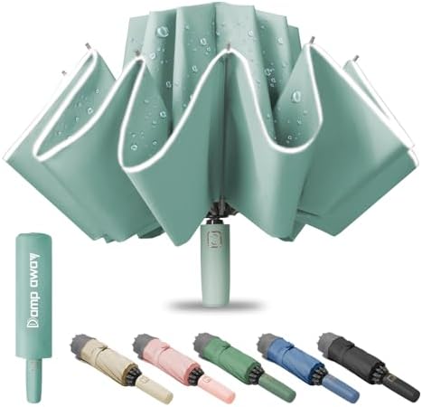 Damp Away Windproof Travel Umbrella 456 Inch