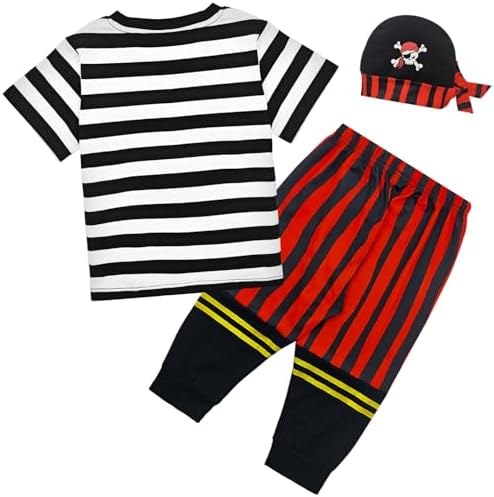 Xuomuen Pirate Costume for Boys Halloween