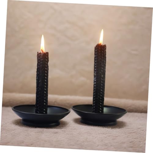 Gothic Metal Candlestick Holder for Centerpiece