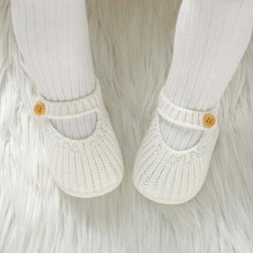 Wugugu Baby Booties Soft Crochet Socks Shoes for Newborn