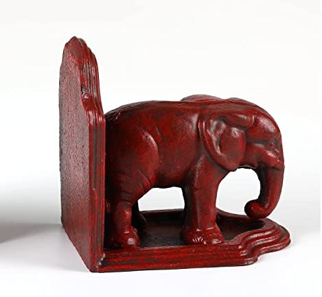 Retrome Elephant Book Ends for Shelves and Book Displays