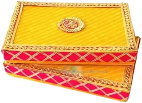 KUMKUM Fashions Decorative Cardboard Sweet Box for Wedding Gifts