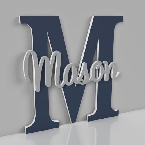 Personalized Baby Name Sign with Satin Finish