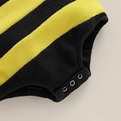 Madjtlqy Halloween Bee Costume for Baby 2pcs Set