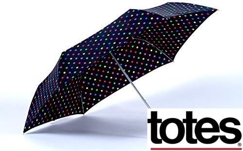 Totes NeverWet 43 Auto Open Close Folding Umbrella
