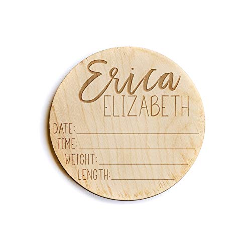 Glimmer Designs Newborn Announcement Sign