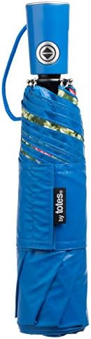 Totes Floral Under Canopy Auto Open Close Umbrella