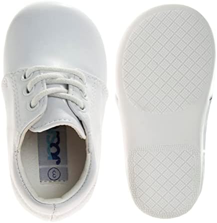 Josmo Baby Boys Dress Shoes - Casual Leatherette Derby Walking Shoes
