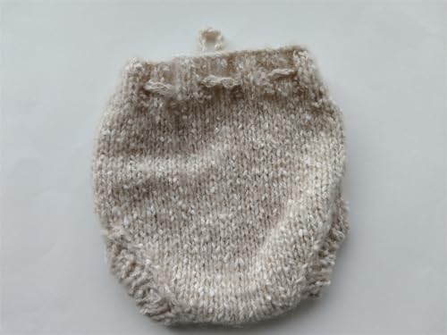 Handmade Newborn Photography Snow Spot Mohair Shorts