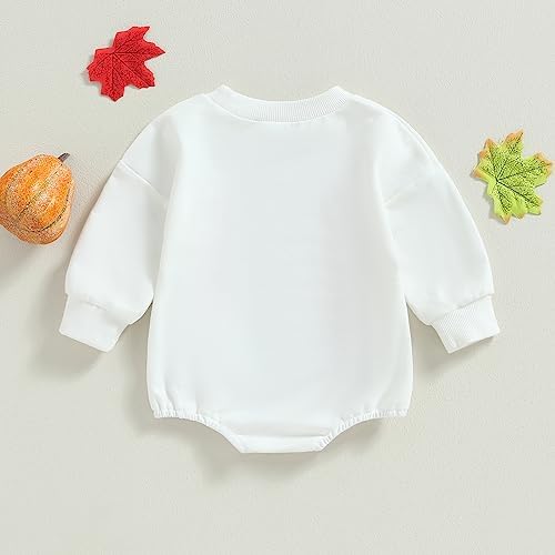 Hoanselay Halloween Baby Romper Ghost Print Onesie
